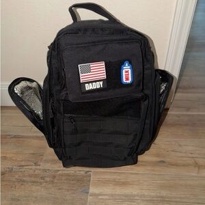 Black Tactical Backpack for Men - Rugged Everyday Carry